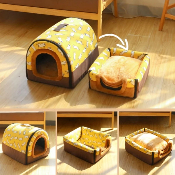 Large Foldable Indoor Dog and Cat House