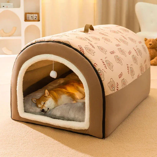 Dog Kennel with Detachable and Washable Mat