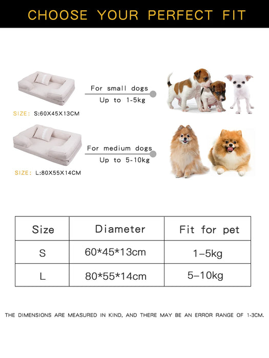 Dog Bed Sofa Shape Baskets Bedding for Dogs Small Medium Beds Pets Products Mat Cushions Pet Large Breeds Accessories Supplies