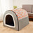 Large Foldable Indoor Dog and Cat House