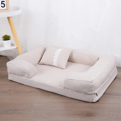 Dog Bed Sofa Shape Baskets Bedding for Dogs Small Medium Beds Pets Products Mat Cushions Pet Large Breeds Accessories Supplies