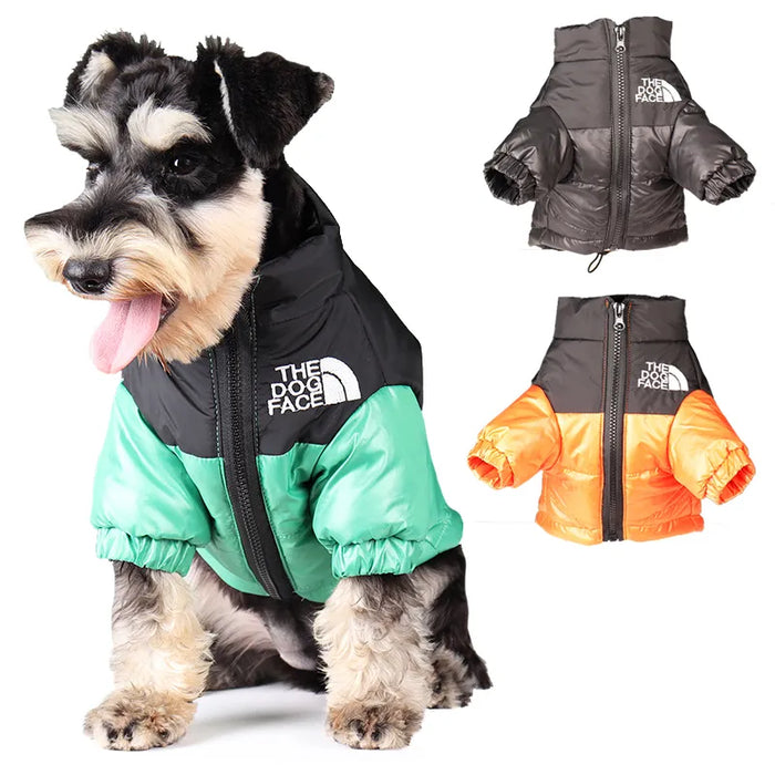 Windproof Jacket For Small And Medium Dogs With Reflection