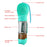 Multifunctional 3 In 1 Leak Proof Water Bottle and Food Feeder for Travel and Outdoor Drinking