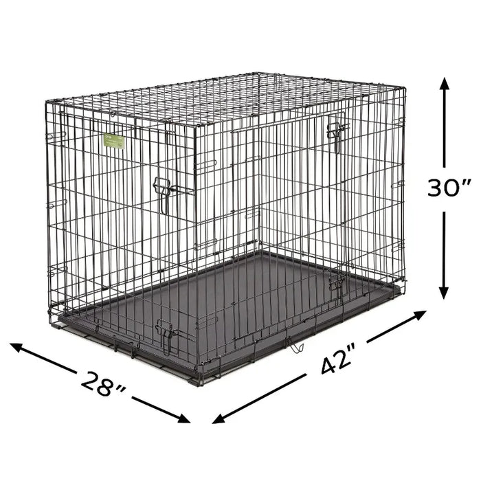 MidWest Homes Fleece Starter Kit For Large Dogs Includes Crate