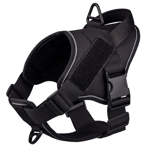 Tactical Chest Vest And Reflective Leash