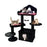 Halloween Cat Tree  Cat FurniturePremium Multi-Level Cat Tree Condo - Indoor Cat Tower with Kitten-Friendly Scratching Post