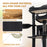 Cat Tree Indoor Cat Play Sleep Rest Modern Stylish High Grade Particle Board Cozy Hammock Roomy Condo Interactive Toy 68in Tall