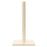 W2B VidaXL Cream Engineered Wood Cat Scratching Post 27.6 in Height Durable Sisal and Jute Material Cat Tree/Scratcher