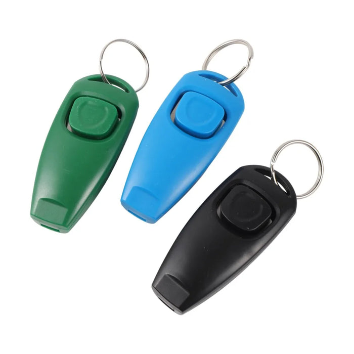 Pet Dog Whistle And Clicker Puppy Stop Barking Training Aid Tool Clicker Portable Trainer Pet Products Supplies 1 Pc