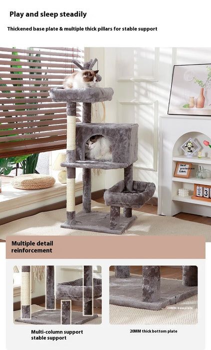 Bed Condo Cat Tree Tower House for Large Big Cat Indoor