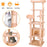 FCJ Cat Climbing Frame Interactive and Movement Toy for Cats