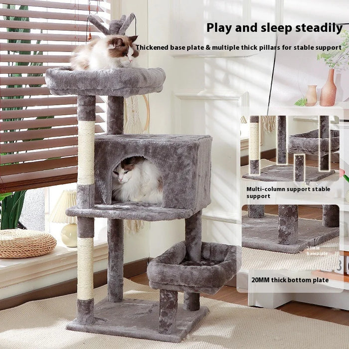 Bed Condo Cat Tree Tower House for Large Big Cat Indoor