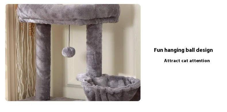 Bed Condo Cat Tree Tower House for Large Big Cat Indoor