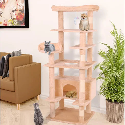 FCJ Cat Climbing Frame Interactive and Movement Toy for Cats