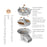 5L Single or Dual Pet Feeder with HD Camera Automatic Cat Feeder Smart Dog Food