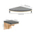 Indoor Wall-Mounted Cat Shelf Soft Cushioned Bed & Perch for Kittens & Adult Cats Cat Furniture for Climbing Sleeping & Playing