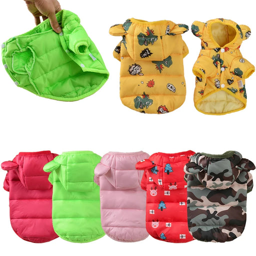 Winter Dog Costume Hoodies