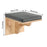 Indoor Wall-Mounted Cat Shelf Soft Cushioned Bed & Perch for Kittens & Adult Cats Cat Furniture for Climbing Sleeping & Playing
