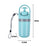 Portable Dog Pooper Scooper with Garbage Bag Outdoor Pet Poop Grabber Claw Fecal Shovel Picker Dog Fecal Collector Cleaning Tool