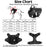 Tactical Vest Harness and Easy Control Training Collar with Bungee Leash Set All Dog Breeds
