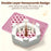 Cat Litter Mat Double Layer Pet Non Slip Big Pet Litter Box Filter MatWear Resistant Waterproof Anti-slip Cat Litter Mat