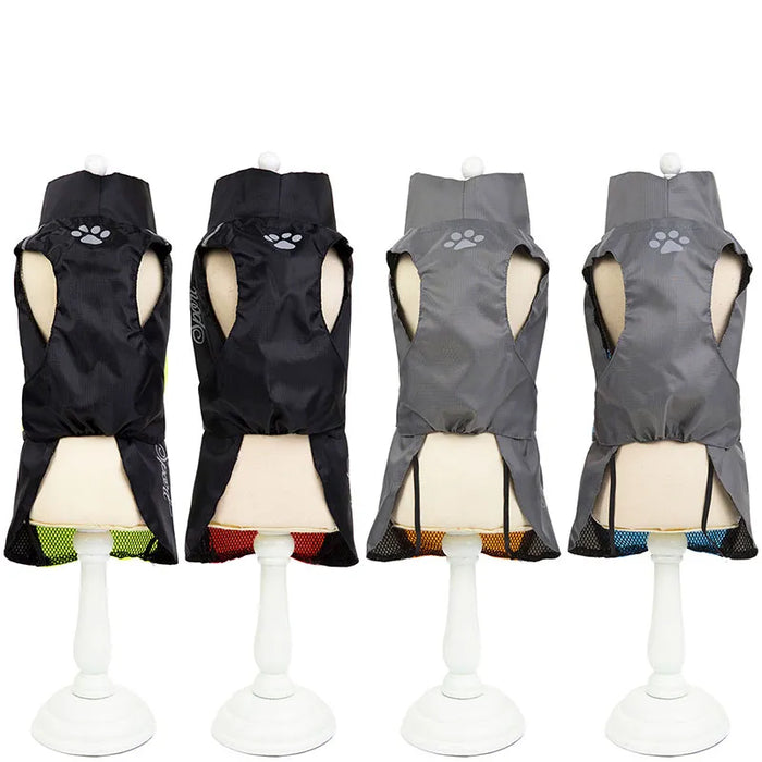 Sport Waterproof Raincoat and Reflective Vest