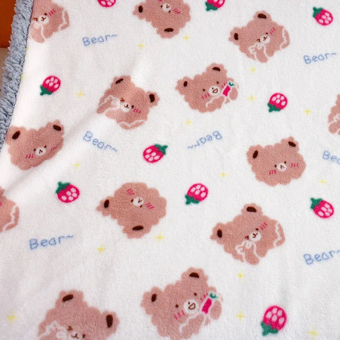 Warm Thickened Dog Blanket Dogs Sleep Pad Cotton Pet Blanket Soft and Comfortable Cat Cover Blanket Bed Sheet Pet Accessories