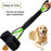 Portable Foldable Dog Poop Scooper No-Bend Pet Waste Pickup Tool Scoop for Large/Small Dogs Outdoor Walking  Lawn Cleaning Pet