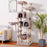 70 Tall Cat Tower with Plush Perch, Hammock, and Sisal Posts for Large Cats
