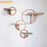 Cat Wall Climbing Set Things for Cats Toys Wood Cat Trees & Climbing Towers Pet Products Cat Hiding House Kitten Accessories
