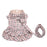 Pet Dress Shirt Plaid & Bow with Matching Dog Leash