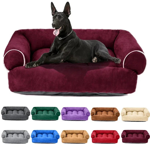 Washable Soft Fleece Dog and Cat Sofa