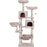 70 Tall Cat Tower with Plush Perch, Hammock, and Sisal Posts for Large Cats