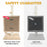 32" Tall Cat Scratching Posts For Indoor Cats Adults With Toy Ball, Large Cat Scratch Post Includes Sisal Rope