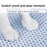 Cat Litter Mat 2-Layer Design Premium Sand Trapping Technology Waterproof Base Non-Slip Pet Floor Protector for Indoor Kittens