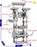 Large 74" Cat Tree with 3 Platforms, 2 Baskets, Condos, Scratching Posts for Indoor Cats