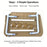 Winter Cat Window Hanging Hammock Bed Suction Cup Space Saving All Seasons Easy Install Pet Bed Cat Climbing Frame