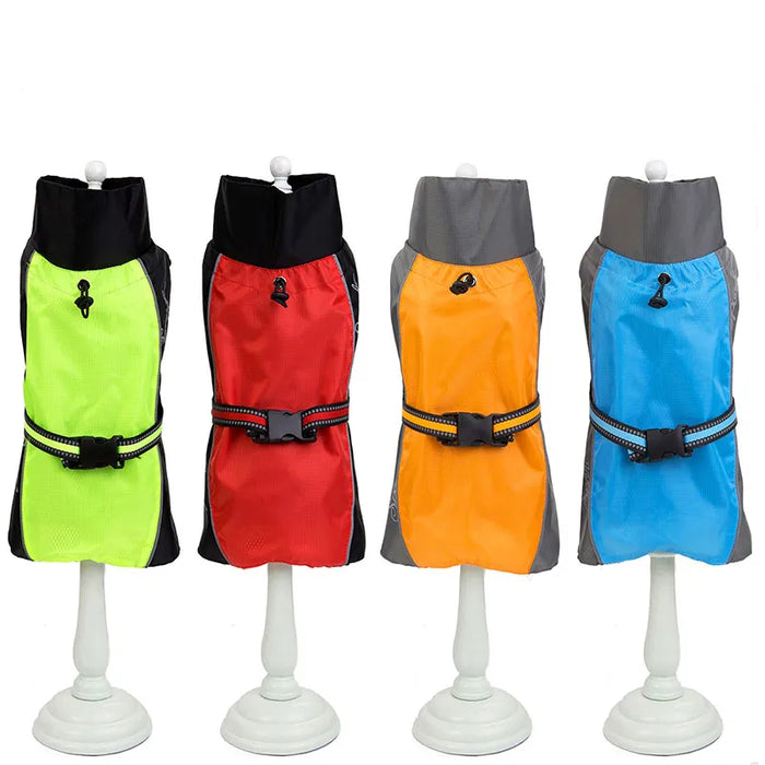 Sport Waterproof Raincoat and Reflective Vest