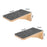 Cat Wall Mounted Shelf Steps Curved Cat Bed Shelves Corner Perches Hammock for Sleeping Climbing Scratching Post Pet Furniture