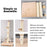 32" Tall Cat Scratching Posts For Indoor Cats Adults With Toy Ball, Large Cat Scratch Post Includes Sisal Rope