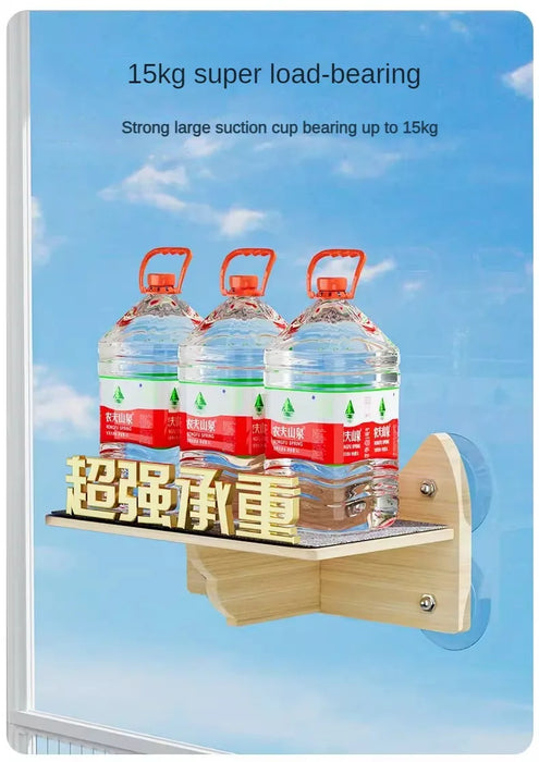 Suction Cup Cat Climbing Wooden Wall Jumping Cats Space Capsule Cat Nest Hanging Basket Pet Products Supplies Furniture