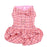 Pet Dress Shirt Plaid & Bow with Matching Dog Leash