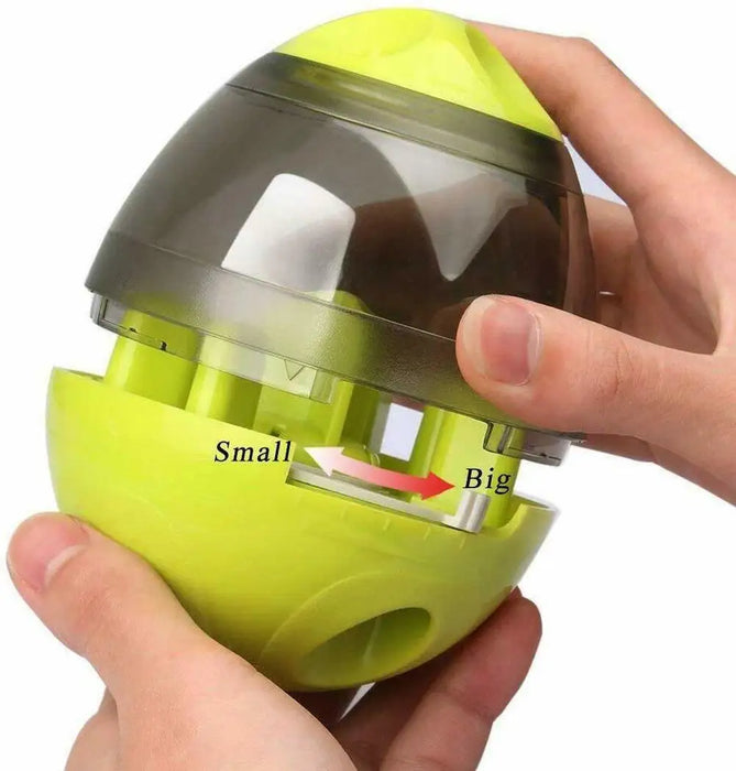 Treat Ball Interactive Food Dispensing Dog Toy , Assorted Colors