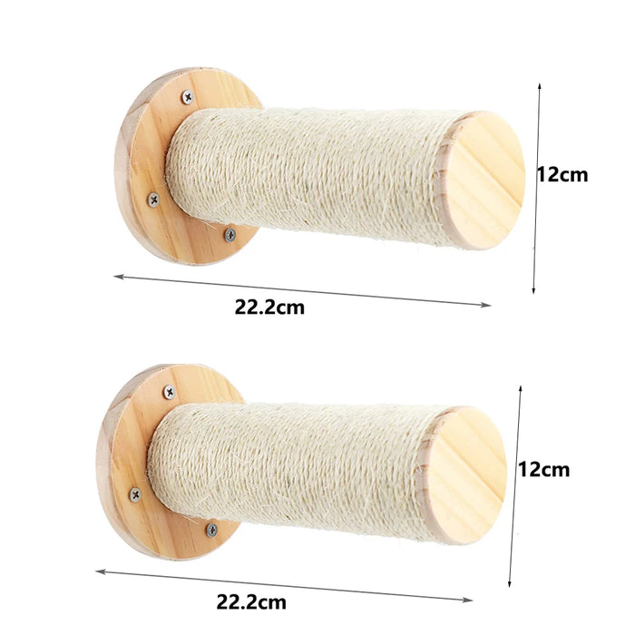 Wall Mounted Cat Shelf Bed with Soft Cushion Cat Perch Indoor Cat Furniture for Kittens & Adult Cats Climbing Sleeping & Playing
