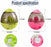 Treat Ball Interactive Food Dispensing Dog Toy , Assorted Colors