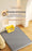 Cat Litter Mat 2-Layer Design Premium Sand Trapping Technology Waterproof Base Non-Slip Pet Floor Protector for Indoor Kittens