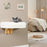 Wall Mounted Wooden Cat Space, Small Pet Bed Cat Furniture, winter cat perch with supports