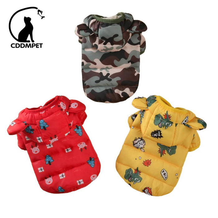 Winter Dog Costume Hoodies