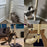 32" Tall Cat Scratching Posts For Indoor Cats Adults With Toy Ball, Large Cat Scratch Post Includes Sisal Rope